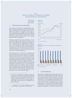 Box 1 PROFITS OF FOREIGN COMPANIES IN COLOMBIA