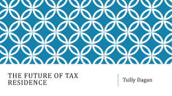 International Tax policy: Between Competition and Cooperation