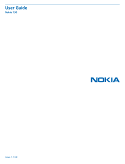 Nokia 130 User Guide