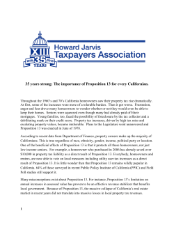 35 years strong: The importance of Proposition 13 for every