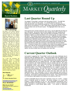 Last Quarter Round Up Current Quarter Outlook