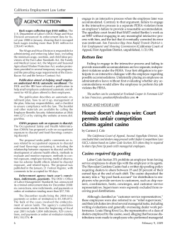 House doesn`t always win: Court permits unfair