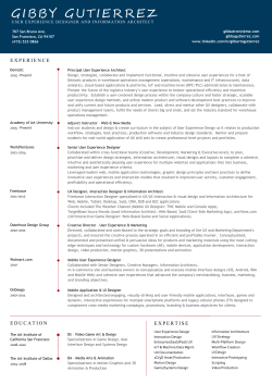 Blair - Resume A4