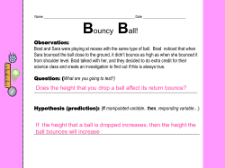 Bouncy Ball - Swift Classroom