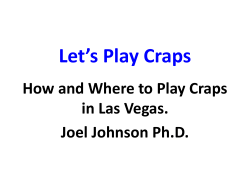 Let*s Play Craps