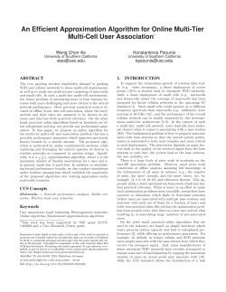 An Efficient Approximation Algorithm for Online Multi-Tier Multi