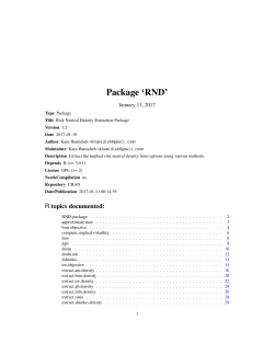 Package `RND`