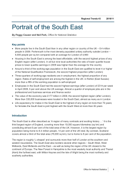 Portrait of the South East - South East England Councils