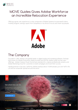MOVE Guides Gives Adobe Workforce an Incredible Relocation