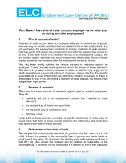 doc - Employment Law Centre of WA