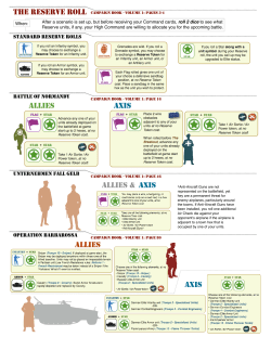 Reserve Roll - Days of Wonder