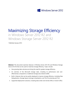 Storage Spaces - Windows IT Pro