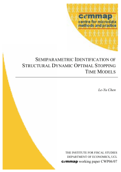 Semiparametric identification of structural dynamic optimal stopping