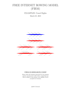free internet rowing model (firm)