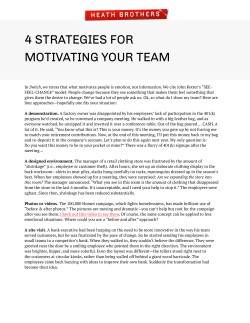 4 strategies for motivating your team