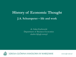 Theory of Economic Development - E-SGH