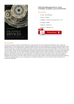 Read Philosophical Devices: Proofs, Probabilities