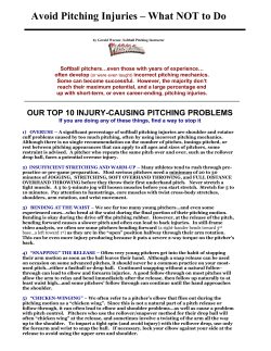 Secrets of a good rise ball