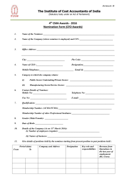 doc - Institute of Cost Accountants of India