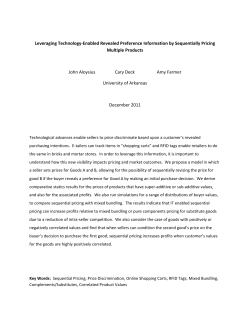 Leveraging Technology-Enabled Revealed Preference Information