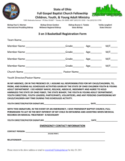 friendship baptist church - State Of Ohio Full Gospel Baptist Church