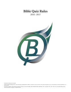 2016 - 2017 BQ Rule Book.indd