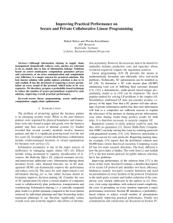 Improving Practical Performance on Secure and Private