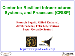 Scientific foundations of resilient socio-technical systems