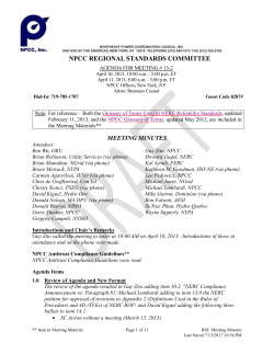 RSC April 2013_Draft Meeting Minutes