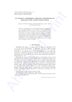 ON WEAKLY 2-ABSORBING PRIMARY SUBMODULES OF