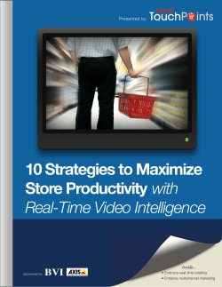 10 Strategies to Maximize Store Productivity with Real