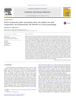 Direct reciprocity under uncertainty does not explain one