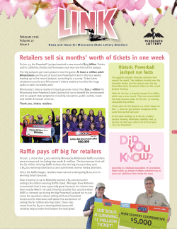 Retailers sell six months` worth of tickets in one week