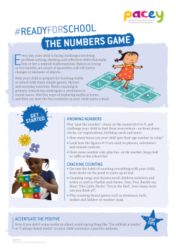 Numbers game
