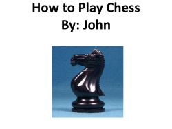 How chess pieces move