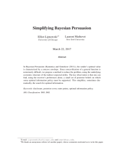 Simplifying Bayesian Persuasion