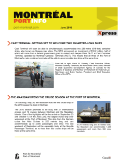 CAST TERMINAL GETTING SET TO WELCOME TWO 280