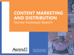 content marketing and distribution