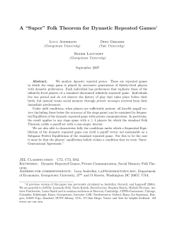 Folk Theorem for Dynastic Repeated Games