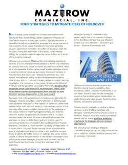 four strategies to mitigate risks of holdover