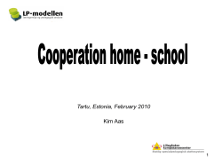 school Perspectives on cooperation home
