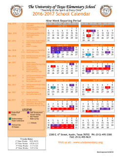 The University of Texas Elementary School