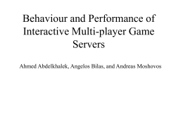 Behavior and Performance of Interactive Multi