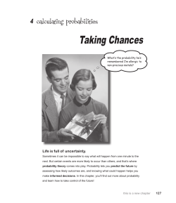 Taking Chances - Head First Labs