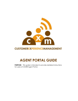 agent portal guide - CXM: Call Recording
