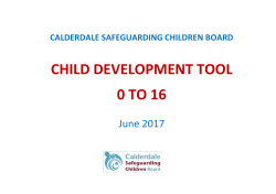 Child Development tool June 2017