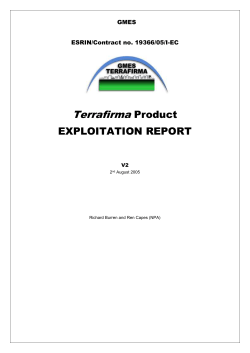 Terrafirma Exploitation Report Template