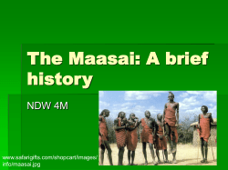 The Maasai