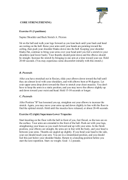 Exercise #1 (3 positions)