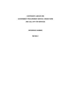 Contingent Labour One